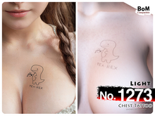 (Chest Tattoo) No.1273 Light