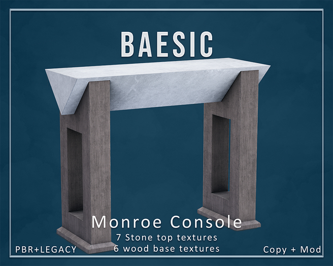 Baesic. Monroe Console