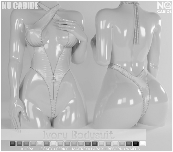 DEMO No Cabide :: Ivory Bodysuit [HUD]