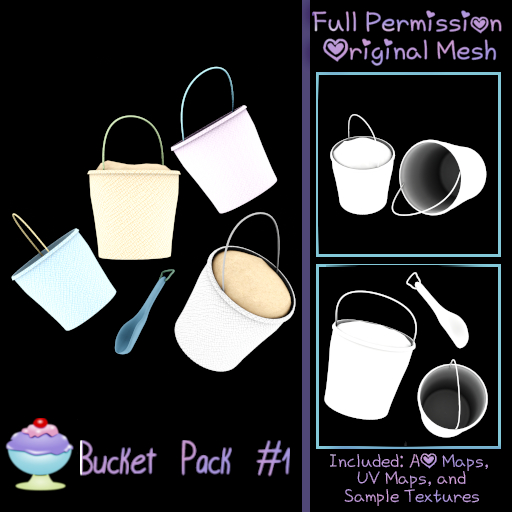 [Sherbert] Full Perm Bucket Pack #1 (ADD)