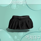 Black Valkyre Skirt Kupra
