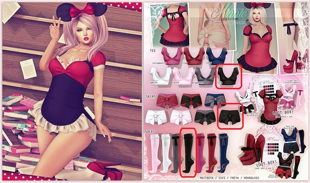 {le fil casse} Minnie Collection Black Maitrey