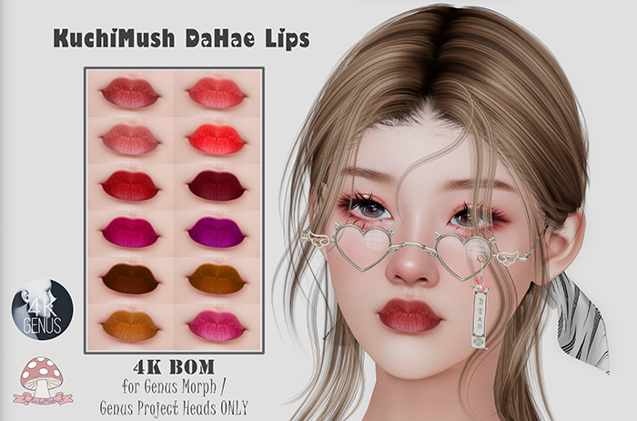 KuchiMush DaHae Lips - GENUS 4K