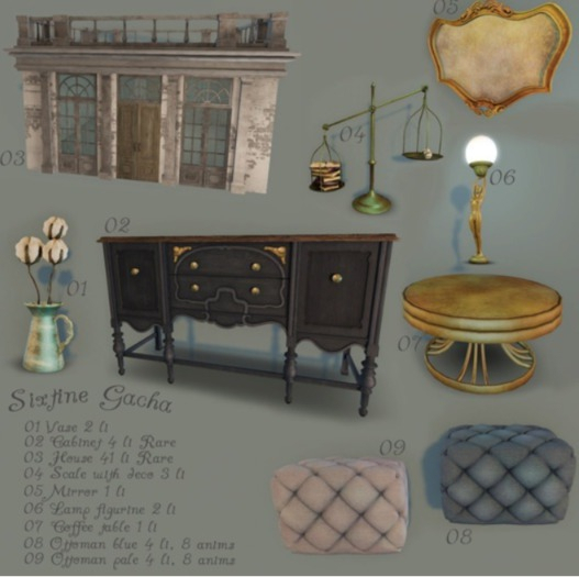 07 SIXTINE Gacha - coffee table