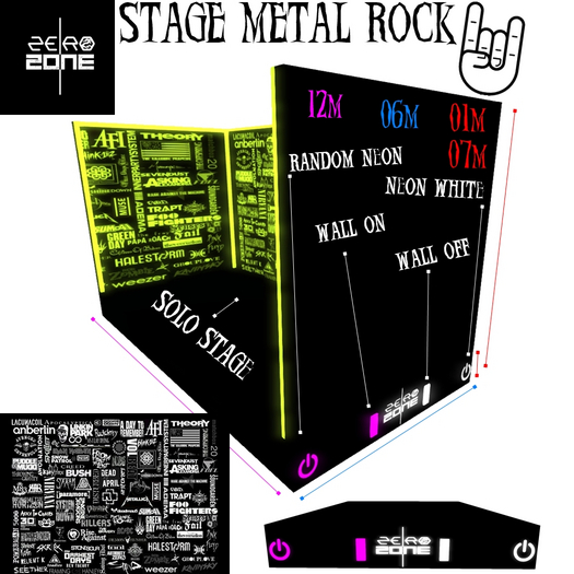 ZEROZONE STAGE ROCK METAL rez