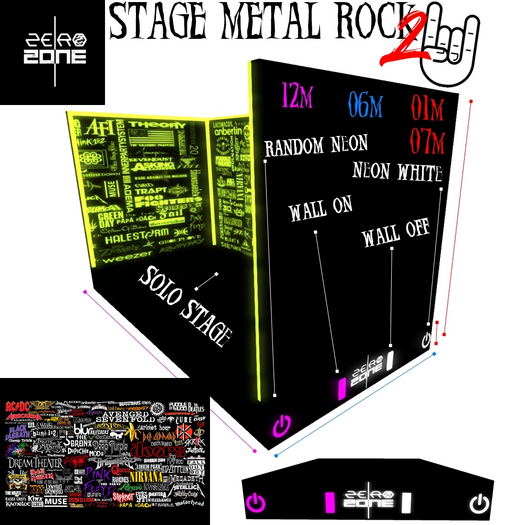 ZEROZONE STAGE ROCK METAL 2 rez