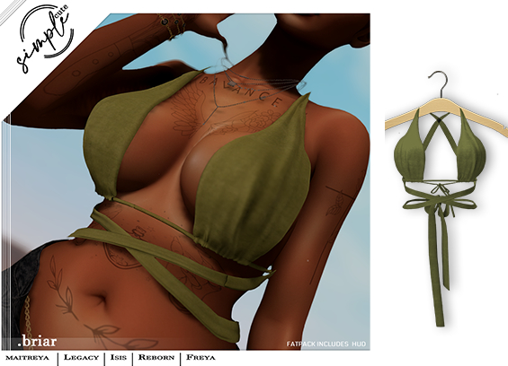 [simpleCUTE]  Briar -Olive  //ADD ME//