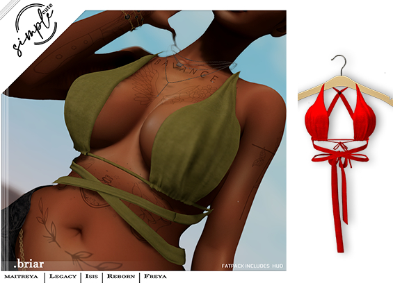 [simpleCUTE]  Briar -Red //ADD ME//