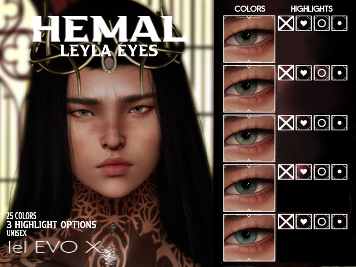 [HEMAL-LEYLA EYES-GREEN]