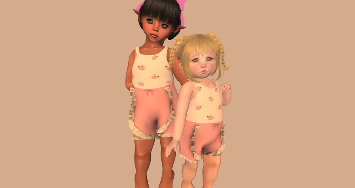 *SS* Romper Peaches