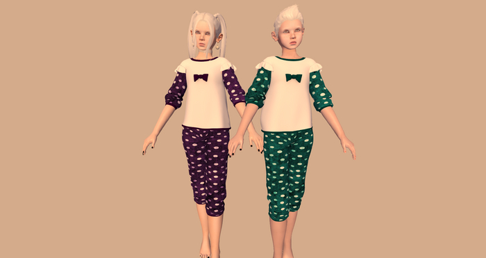*SS* Tweenster Polkas Mix/Match Set 1