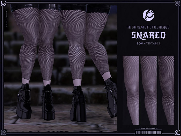 [: Moonlust :] ' Snared ' Fishnet Stockings ' BOM