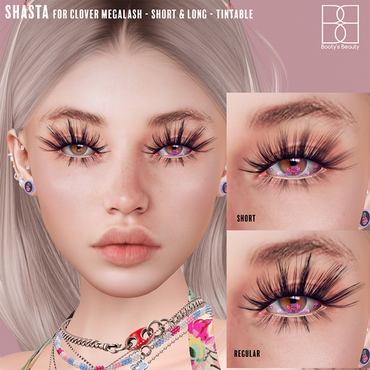 *Booty's Beauty* [Clover Megalash] Shasta Lashes
