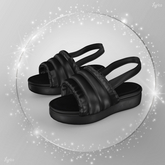 Black Beachwear Sandal Reborn