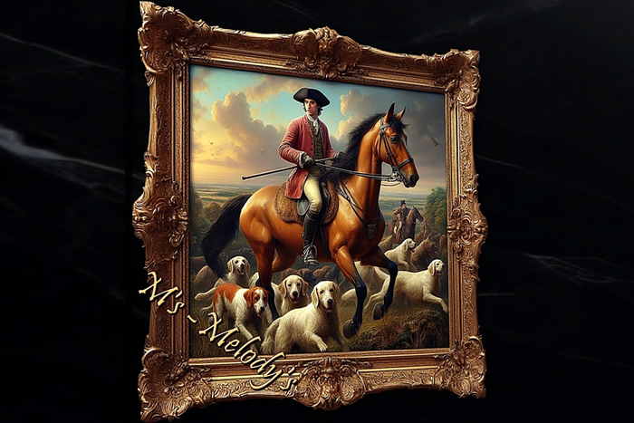 M's - Picture in a Golden Frame - "Hunting"