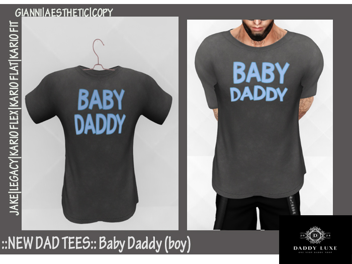 ::DADDYLUXE::Baby Daddy Boy -TSHIRT:: (add)