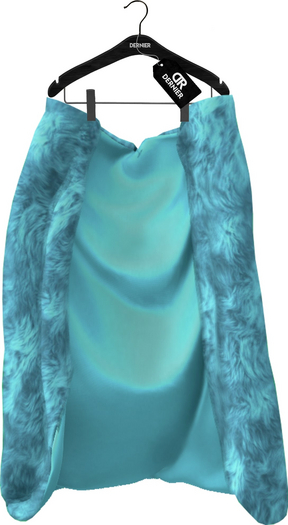 :Dernier: "Candice" Fur Cloak  - Sky