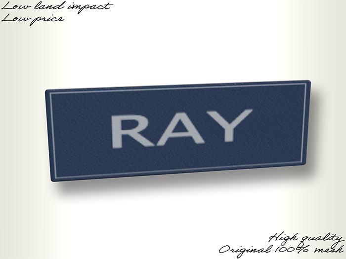 Interstate 60 Ray's name badge
