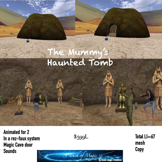 The Mummy's Haunted Cave -Box LI=67