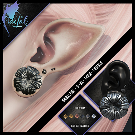 FaeTal - Ear 42-Swallow S,XL & Pixie Female