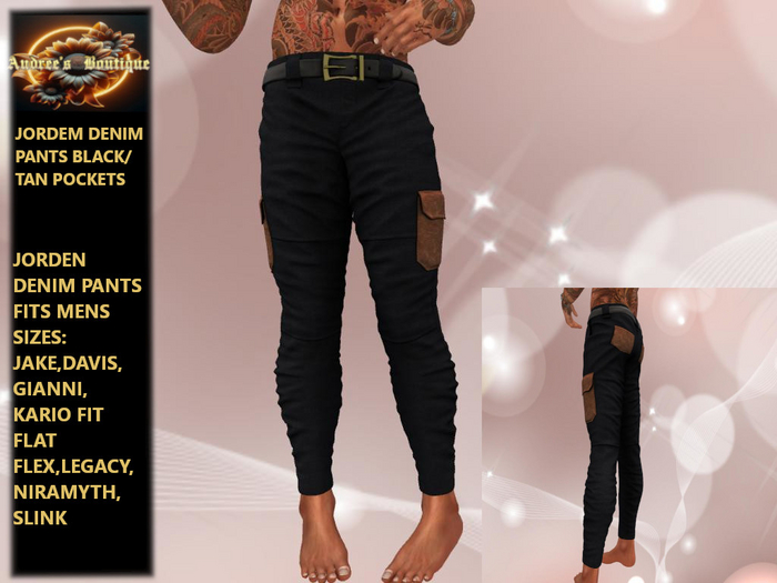 {AB}JORDEN DENIM PANTS SET (2) BOXED