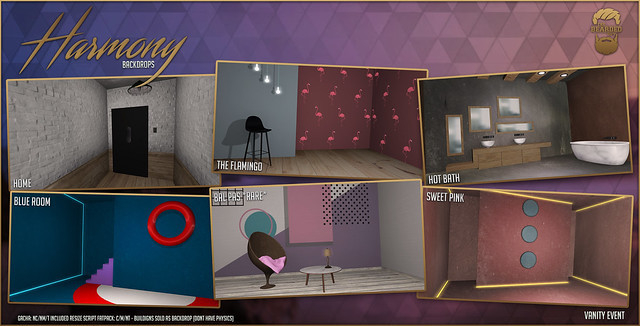 Hot Bath - Harmony Backdrops - The Bearded Guy