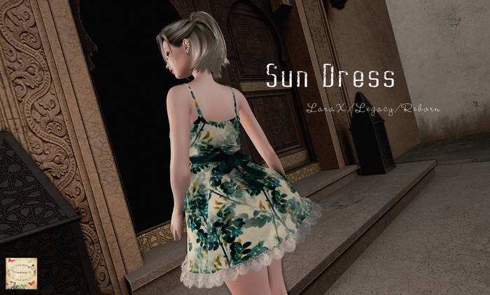 ***Ambrosia***Sun Dress[green]