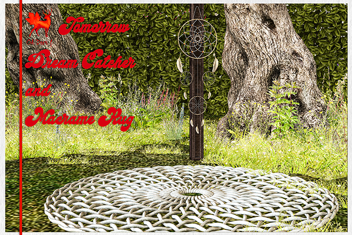 Oh Deer! Tomorrow: Dream Catcher and Macrame Rug