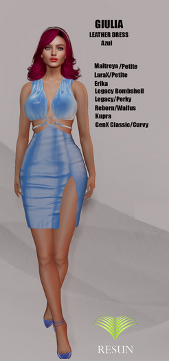 Res_Giulia dress Azul