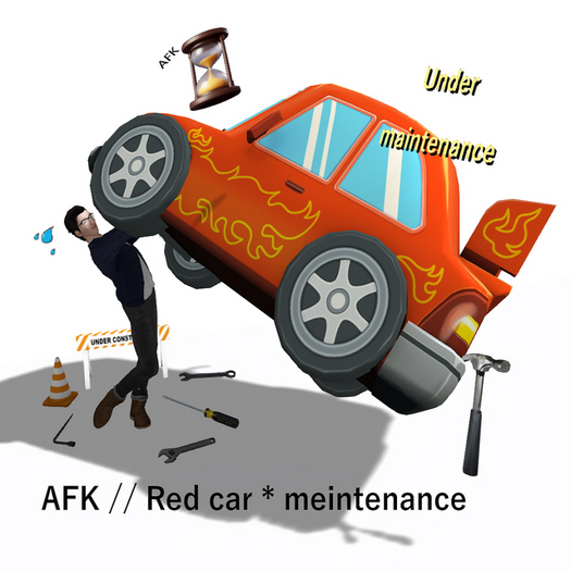 3 AFK red car maintenance (attached) Box / market
