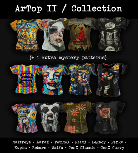 :::darKrose::: ArTop II Collection