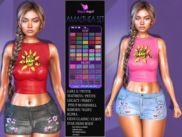 AMALTHEA SET by BA Store>>PROMO<< Lara X & Bombshell Included