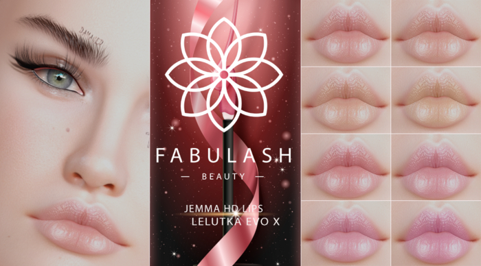 FABULASH - JEMMA HD LIPS EVO X(Unpack)