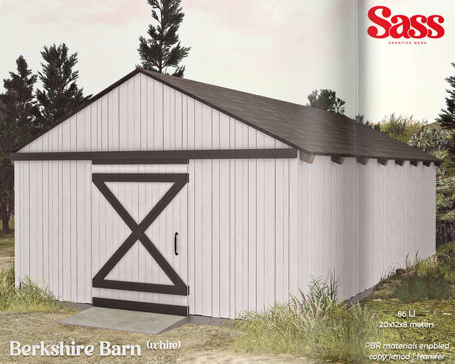 Sass [Berkshire Barn] White