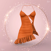 Orange Ryley Dress Maitreya