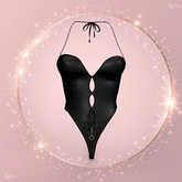 Black Lela Bodysuit Kupra
