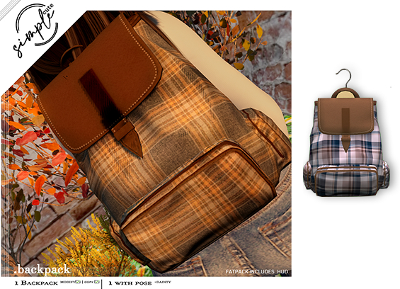 [simpleCUTE] Backpack - Fall  //ADD ME//