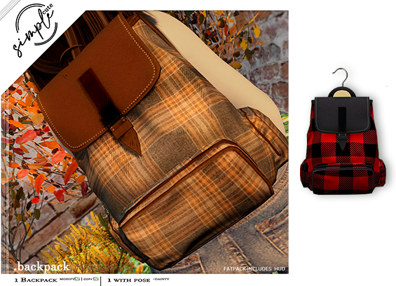[simpleCUTE] Backpack - Holiday  //ADD ME//