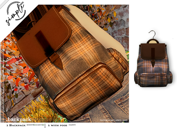 [simpleCUTE] Backpack - Autumn  //ADD ME//