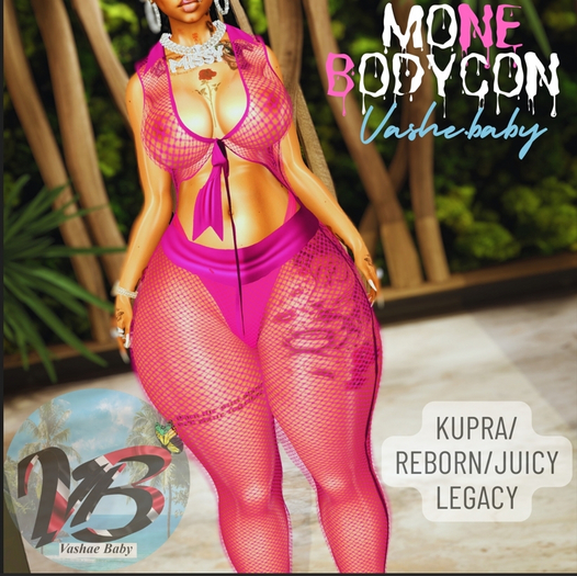{V.B}MONE BODYCON~FUCHSIA~UNPACKER