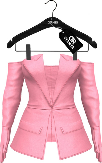 :Dernier: "Adut" Blazer - Pink
