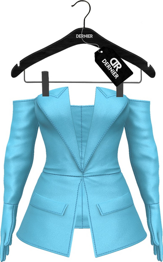 :Dernier: "Adut" Blazer - Sky