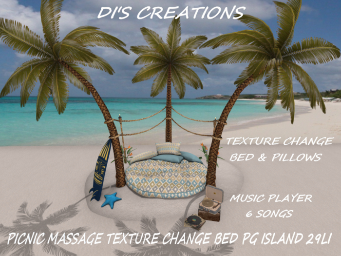 PICNIC MASSAGE TEXTURE CHANGE BED PG ISLAND