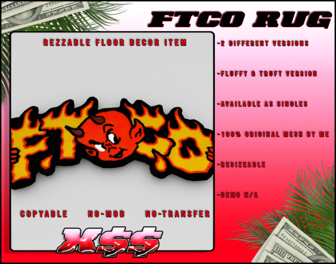 (X$$) - FTCO Rugs GROUP GIFT