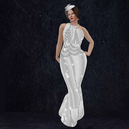 One Shoulder Mermaid PKG