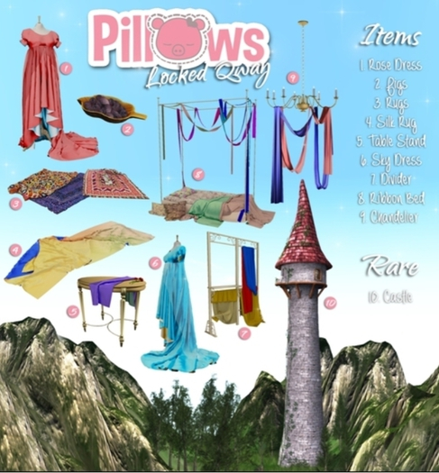 [P] Pillows: Locked Away Stand