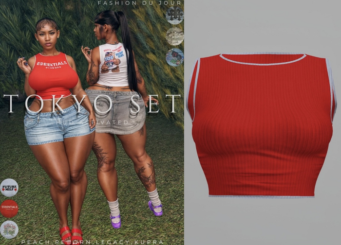 TOKYO TOP-  RED