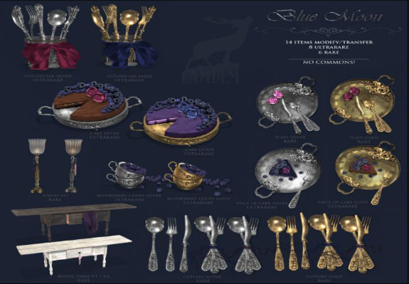 Camdem - BlueMoon - Torch Set RARE 2