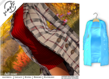 [simpleCUTE]  Fall Coat - Sky   //ADD ME//