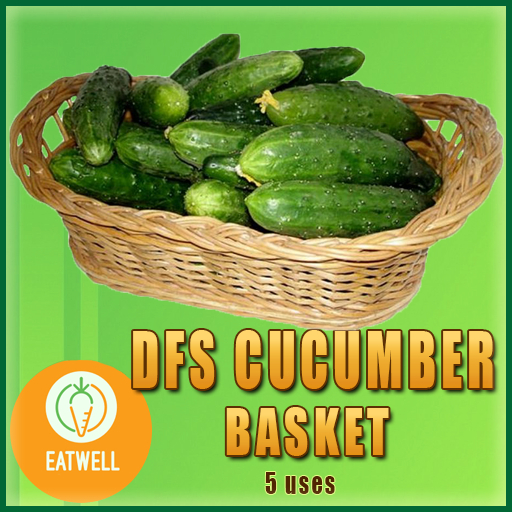 DFS Cucumber Basket (Actual Item)